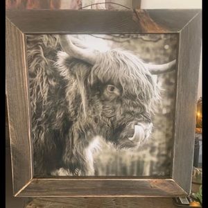 Highlander lathe wooden sign